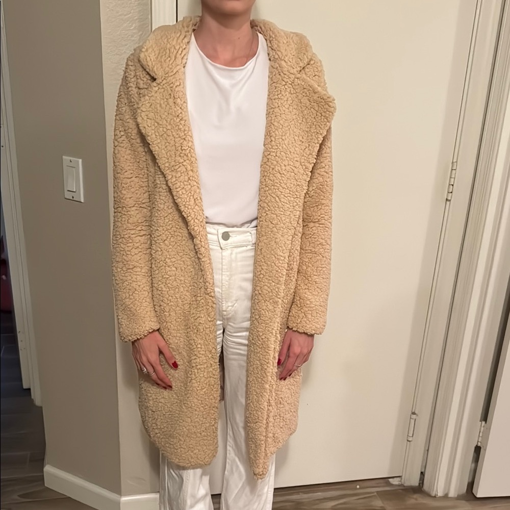 The north face teddy bear jacket - size XS